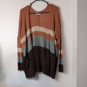 Cozy Multicolor Women's Cardigan